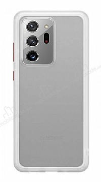 Dafoni Union Samsung Galaxy Note 20 Ultra Sper Koruma Beyaz Klf