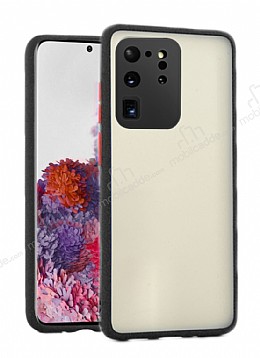 Dafoni Union Samsung Galaxy S20 Ultra Siyah Sper Koruma Klf