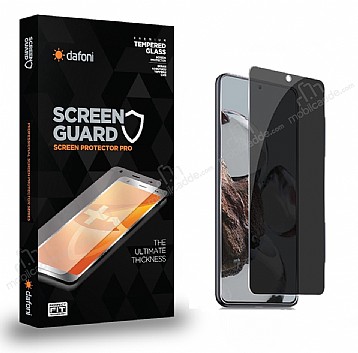 Dafoni Xiaomi 12T Full Privacy Tempered Glass Premium Cam Ekran Koruyucu