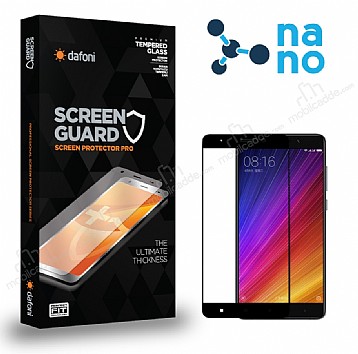 Dafoni Xiaomi Mi 5s Plus Nano Premium Siyah Ekran Koruyucu