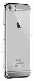 Devia Glimmer 2 iPhone 7 / 8 Silver Kenarl effaf Rubber Klf