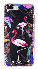 Devia iPhone 7 Plus / 8 Plus Flamingo Tam Kenar Koruma Rubber Klf