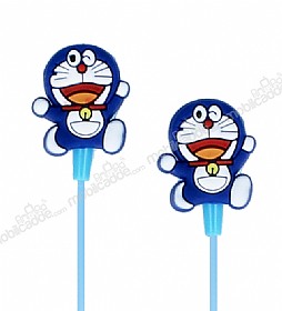 Doraemon Mikrofonlu Kulakii Mavi Kulaklk