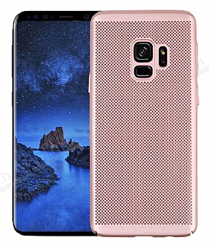 Eiroo Air To Dot Samsung Galaxy A8 2018 Delikli Rose Gold Rubber Klf