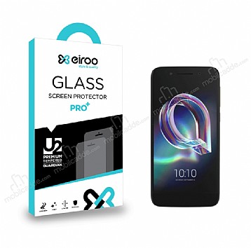 Eiroo Alcatel idol 5 Tempered Glass Cam Ekran Koruyucu