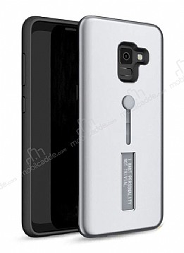 Eiroo Alloy Fit Samsung Galaxy J6 Plus Selfie Yzkl Silver Klf