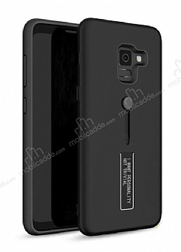 Eiroo Alloy Fit Samsung Grand Prime Pro J250F Selfie Yzkl Siyah Klf