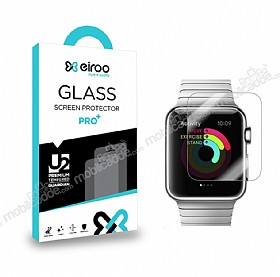 Eiroo Apple Watch / Watch 2 Tempered Glass Cam Ekran Koruyucu (38 mm)