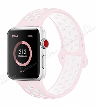 Eiroo Apple Watch 4 / Watch 5 Pembe Spor Kordon (40 mm)