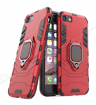Eiroo Armor iPhone 6 / 6S Standl Ultra Koruma Krmz Klf