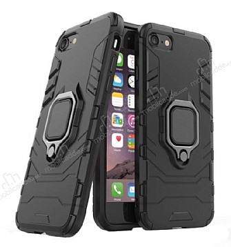 Eiroo Armor iPhone 7 / 8 Standl Ultra Koruma Siyah Klf
