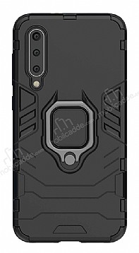 Eiroo Armor Xiaomi Mi 9 SE Standl Ultra Koruma Siyah Klf