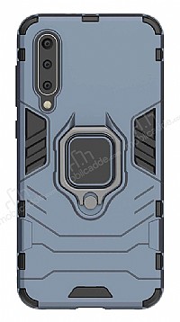 Eiroo Armor Xiaomi Mi 9 Standl Ultra Koruma Lacivert Klf