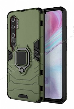 Eiroo Armor Xiaomi Mi Note 10 Standl Ultra Koruma Yeil Klf