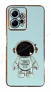 Eiroo Astronot Xiaomi Redmi Note 12 4G Standl Yeil Silikon Klf