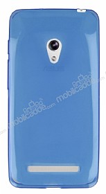 Asus Zenfone 5 Ultra nce effaf Mavi Silikon Klf