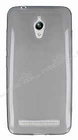 Asus ZenFone Go ZC500TG Ultra nce effaf Siyah Silikon Klf
