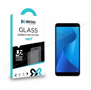 Eiroo Asus Zenfone Max Plus M1 ZB570TL Tempered Glass Cam Ekran Koruyucu