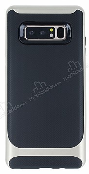 Eiroo Attractive Samsung Galaxy Note 8 Gold Kenarl Silikon Klf