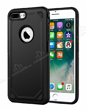 Eiroo Binary iPhone SE / 5 / 5S Ultra Koruma Siyah Klf