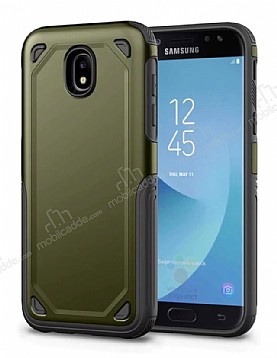 Eiroo Binary Samsung Galaxy J7 Pro 2017 Ultra Koruma Yeil Klf