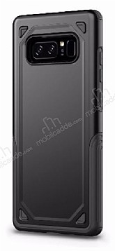 Eiroo Binary Samsung Galaxy Note 8 Ultra Koruma Siyah Klf