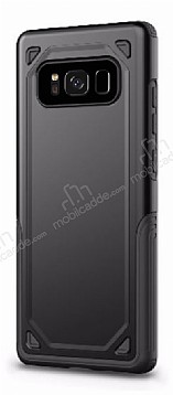 Eiroo Binary Samsung Galaxy S8 Ultra Koruma Siyah Klf