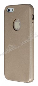 Eiroo Blade iPhone SE / 5 / 5S Ultra nce Deri Gold Klf