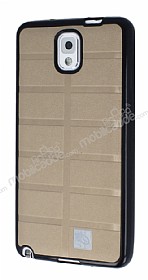 Eiroo Bloka Samsung N9000 Galaxy Note 3 Gold Silikon Klf