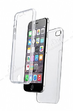 Eiroo Body Thin iPhone 6 / 6S 360 Derece Koruma effaf Rubber Klf
