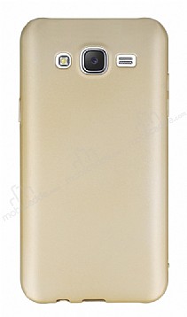 Eiroo Body Thin Samsung Galaxy J7 2016 360 Derece Koruma Gold Rubber Klf