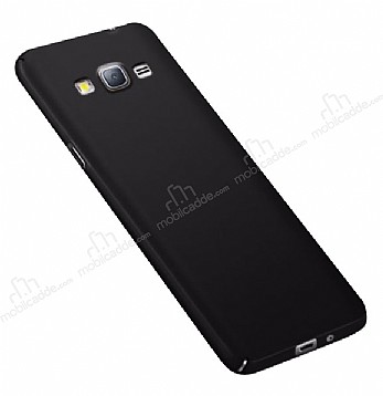 Eiroo Body Thin Samsung Galaxy J7 360 Derece Koruma Siyah Rubber Klf