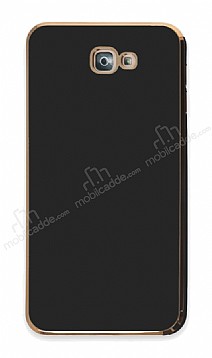 Eiroo Borderline Samsung Galaxy J7 Prime Kamera Korumal Siyah Silikon Klf