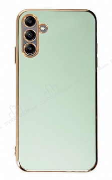 Eiroo Borderline Samsung Galaxy A04s Kamera Korumal Yeil Silikon Klf