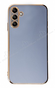 Eiroo Borderline Samsung Galaxy A04s Kamera Korumal Mavi Silikon Klf