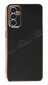 Eiroo Borderline Samsung Galaxy M23 Kamera Korumal Siyah Silikon Klf