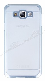 Eiroo Breza Samsung Galaxy E7 Silver Kenarl Kristal Klf