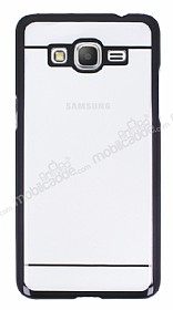 Eiroo Breza Samsung Galaxy Grand Prime / Prime Plus Siyah Kenarl Kristal Klf