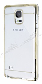 Eiroo Breza Samsung N9100 Galaxy Note 4 Gold Kenarl Kristal Klf