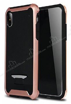 Eiroo Bumblebe iPhone X / XS Ultra Koruma Rose Gold Klf