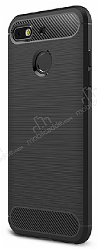 Eiroo Carbon Shield General Mobile GM 8 GO Ultra Koruma Siyah Klf