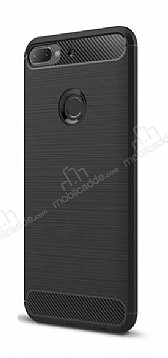 Eiroo Carbon Shield HTC Desire 12 Plus Ultra Koruma Siyah Klf