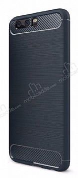 Eiroo Carbon Shield Huawei P10 Plus Ultra Koruma Lacivert Klf