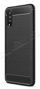 Eiroo Carbon Shield Huawei P20 Pro Ultra Koruma Siyah Klf