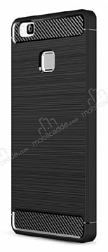 Eiroo Carbon Shield Huawei P9 Lite Ultra Koruma Siyah Klf