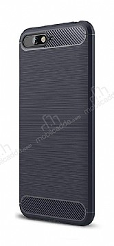 Eiroo Carbon Shield Huawei Y6 2018 Ultra Koruma Lacivert Klf