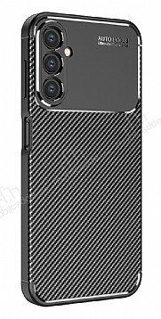 Eiroo Carbon Shield Samsung Galaxy A54 Ultra Koruma Siyah Klf