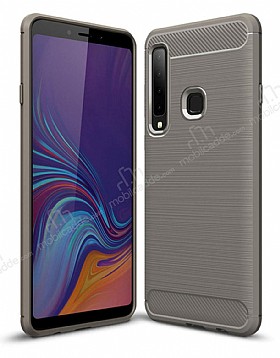 Eiroo Carbon Shield Samsung Galaxy A9 2018 Ultra Koruma Gri Klf