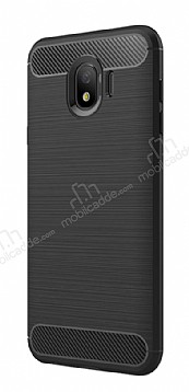 Eiroo Carbon Shield Samsung Galaxy J4 Ultra Koruma Siyah Klf