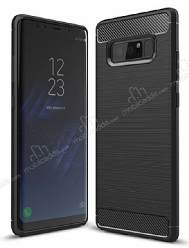 Eiroo Carbon Shield Samsung Galaxy Note 8 Ultra Koruma Siyah Klf